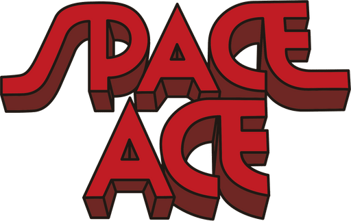 Space Ace logo for Commodore 64
